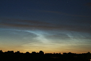 Nachtleuchtende Wolken / noctilucent clouds